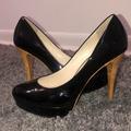 Michael Kors Shoes | Micheal Kors Heels | Color: Black/Tan | Size: 8.5