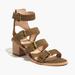 Madewell Shoes | Madewell Greta Gladiator Suede Sandal | Color: Brown/Green | Size: 7
