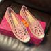 Tory Burch Shoes | May Perforated Espadrille Flat Tory Burch | Color: Pink | Size: Various