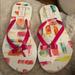 Kate Spade Shoes | Kate Spade Pink Flip Flops Ready For The Beach | Color: Pink/White | Size: Various