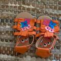 Disney Shoes | Disney Sandals | Color: Orange | Size: 12-18 Months