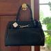 Coach Bags | Coach Hampton Black Leather Carryall Shoulder Bag | Color: Black | Size: 15 In X 10 In