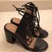 Free People Shoes | Free People Farylrobin Black Vegan Nights Lace Up | Color: Black | Size: 6