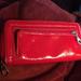 Nine West Bags | Nine West Red Patent Leather Wallet Purse. | Color: Red | Size: 7.5” X 4”