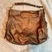 Coach Bags | Extra Large Coach Carley Gold Handbag | Color: Gold | Size: Os