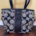 Coach Bags | Coach F21950 Women's Handbag Tote Purse | Color: Black/Gray | Size: Os