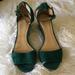 J. Crew Shoes | J Crew Platform Sandals Size 6. | Color: Green | Size: 6