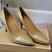 Michael Kors Shoes | Michael Kors Gold Heels | Color: Gold | Size: 8.5