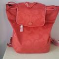 Coach Bags | Large Coach Backpack | Color: Orange | Size: Os
