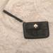 Kate Spade Bags | Kate Spade Leroy Street Bee Wristlet Black | Color: Black | Size: 4”H X 6 1/2” W X .75” D