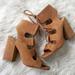 Urban Outfitters Shoes | Like New Urban Outfitter Brown Lace-Up Heels | Color: Brown | Size: 6.5