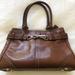Coach Bags | Coach Burnished Leather Satchel Purse | Color: Brown | Size: Os