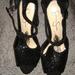 Jessica Simpson Shoes | Jessica Simpson Platform Shoes | Color: Black/Silver | Size: 6m