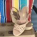 Coach Shoes | Coach Sandal | Color: Cream | Size: 9