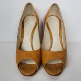 Gucci Shoes | Marigold Gucci Pumps | Color: Yellow | Size: 8