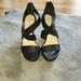 Jessica Simpson Shoes | Jessica Simpson Black Wedges | Color: Black | Size: 8.5