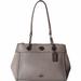 Coach Bags | Coach Turnlock Edie Carryall In Mixed Leather Gray | Color: Gray | Size: 11" (L) X 8.5" (H) X 5" (D)
