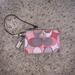 Coach Bags | Coach Small Wallet/Wristlet | Color: Gray/Pink | Size: Os