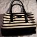 Kate Spade Bags | Kate Spade Double Handle Patent Leather Satchel | Color: Black/White | Size: Os