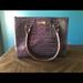 Kate Spade Bags | Kate Spade Purple Faux Croc Patent Leather Purse. | Color: Purple | Size: Os