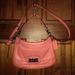 Coach Bags | Coach Kristin Pink Leather Crossbody Bag F22308 | Color: Pink | Size: Os