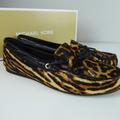 Michael Kors Shoes | Michael Kors Sutton Moc Moccasin Haircalf Cheetah | Color: Black/Brown | Size: Various