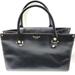 Kate Spade Bags | Kate Spade Ny Black Leather Tote Handbag | Color: Black/Gold | Size: Os