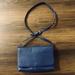 J. Crew Bags | J. Crew Royal Blue Leather Messenger/Clutch | Color: Blue | Size: Os