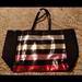 Victoria's Secret Bags | Large Sequin Stripe Victoria’s Secret Tote Bag | Color: Black/Pink | Size: Os