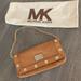 Michael Kors Bags | Micheal Kors Leather Tan Clutch | Color: Tan | Size: Os