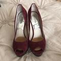Michael Kors Shoes | Gently Used Michael Kors Heels | Color: Red | Size: 9.5