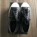 Coach Shoes | Coach Empire Zipper Black Leather Sneaker | Color: Black | Size: 6.5