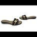Kate Spade Shoes | Kate Spade Black Tan Toby Sandals Sz 7 | Color: Black/Tan | Size: 7