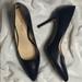 Nine West Shoes | Leather Navy Blue Pumps | Color: Blue | Size: 6