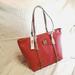 Dooney & Bourke Bags | Nwt Dooney And Bourke Pebble East West Shopper | Color: Red | Size: H 11.5" X W 7" X L 12.5"