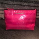Victoria's Secret Bags | Fuchsia Colored Satin Cosmetic Bag | Color: Pink | Size: Os