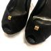 Louis Vuitton Shoes | Louis Vuitton Kimono Open Toe Pump | Color: Black | Size: 5