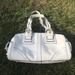 Coach Bags | Coach Genuine Leather Satchel Bag | Color: White | Size: 13.5” X 6” X 6.25”