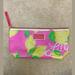 Lilly Pulitzer Bags | Lilly Pulitzer Estee Lauder Plastic Bag | Color: Pink/Yellow | Size: Os