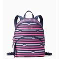 Kate Spade Accessories | Hp! Nwt Kate Spade Lips Medium Backpack | Color: Blue/Pink | Size: Osg