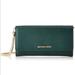 Michael Kors Bags | Michael Kors Large Wallet On Chain Racing Green | Color: Gold/Green | Size: Os