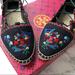 Tory Burch Shoes | Gorgeous Pair Of Embroidered Tory Burch Espadrille | Color: Black/Red | Size: 8