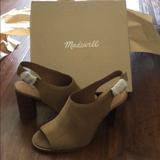 Madewell Shoes | Brand New! Never Worn! Madewell Scandals In Suede | Color: Tan | Size: 8.5