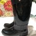 Coach Shoes | Coach Rain Boots Size 6 Black | Color: Black | Size: 6