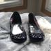 Jessica Simpson Shoes | Jessica Simpson Purple Jeweled Ballet Flats | Color: Purple/Silver | Size: 8.5