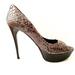 Burberry Shoes | Burberry Snake Brown Heel Pump Platform Shoes Sz 9 | Color: Brown | Size: 9