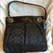 Coach Bags | Coach Ashley Sig Sat Hip Bag | Color: Black/Silver | Size: Os