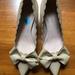 Kate Spade Shoes | Kate Spade Heels | Color: Cream/Tan | Size: 6