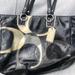 Coach Bags | Coach Retro Shoulder Bag, Leather Black, Metallics | Color: Black | Size: Os