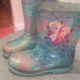Disney Shoes | Girls "Frozen" Rain Boots | Color: Blue | Size: 12g